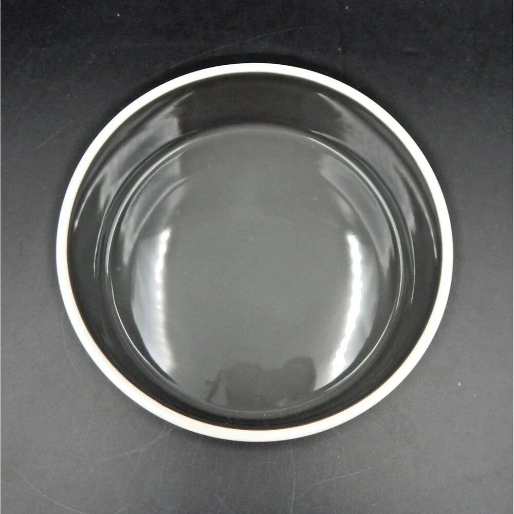 Disney Mickey Mouse Watercolor Silhouette Non-Skid Ceramic Pet Bowl 40 Oz Grey